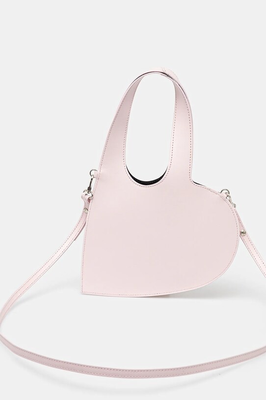 Accessories Coperni leather handbag Crossbody Baby Heart Tote COPBA93F6031 pink