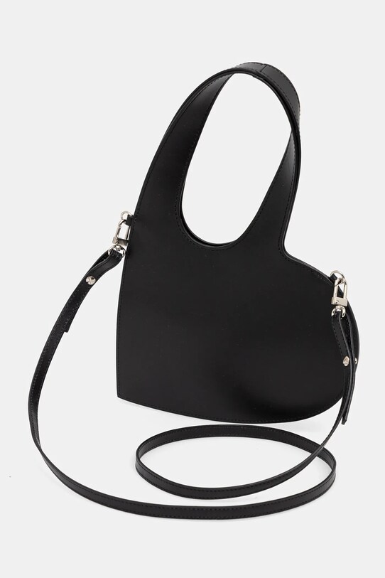 Αξεσουάρ Δερμάτινη τσάντα Coperni Crossbody Baby Heart Tote COPBA93F6031 μαύρο