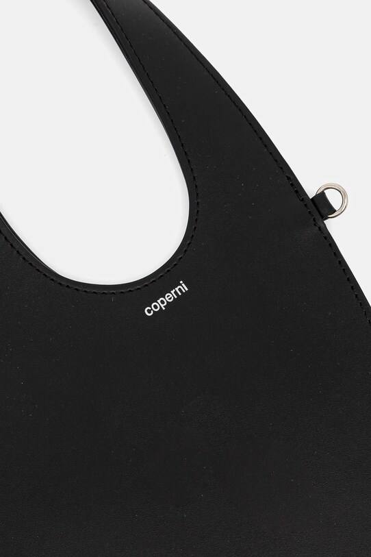 Δερμάτινη τσάντα Coperni Crossbody Baby Heart Tote μαύρο COPBA93F6031