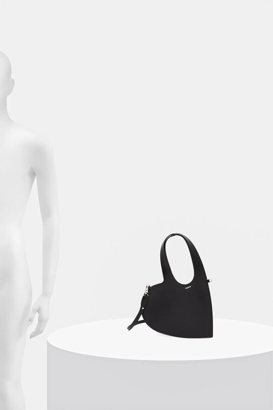 Δερμάτινη τσάντα Coperni Crossbody Baby Heart Tote COPBA93F6031