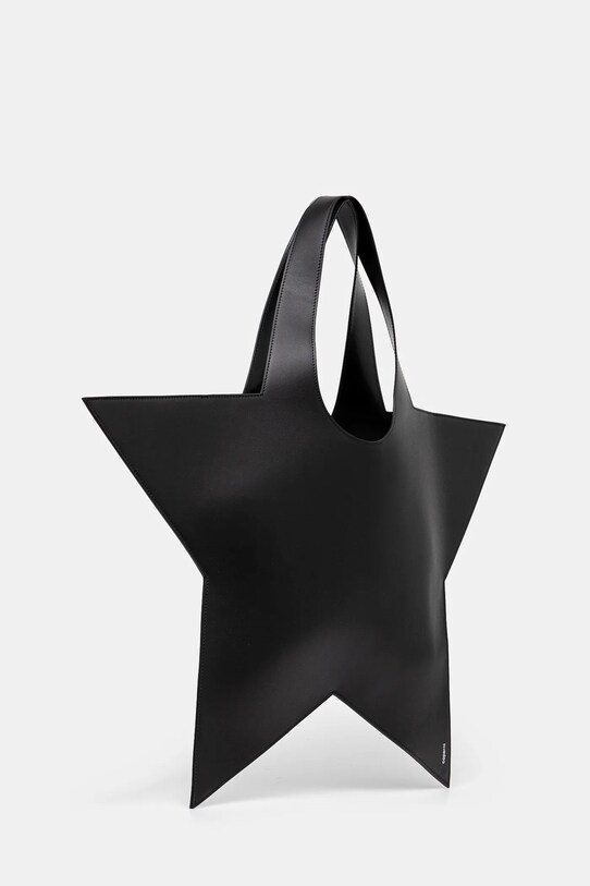 Coperni borsa a mano in pelle Star Tote COPBA86405 nero SS25