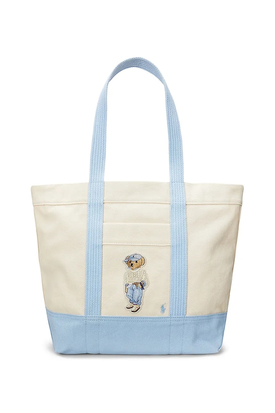 Τσάντα Polo Ralph Lauren υφασμάτινο μπλε 428967715