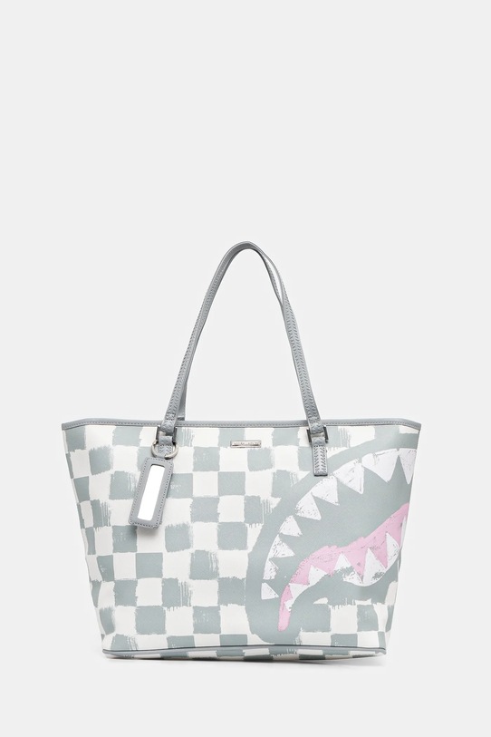 Kabelka Sprayground imitácia kože sivá 910T6904NSZ