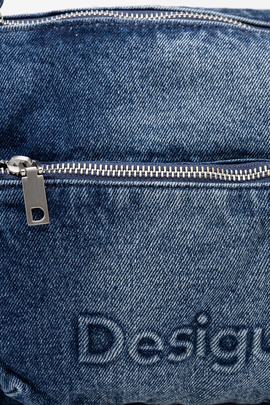 Kabelka Desigual HALF LOGO modrá 25SAXD22