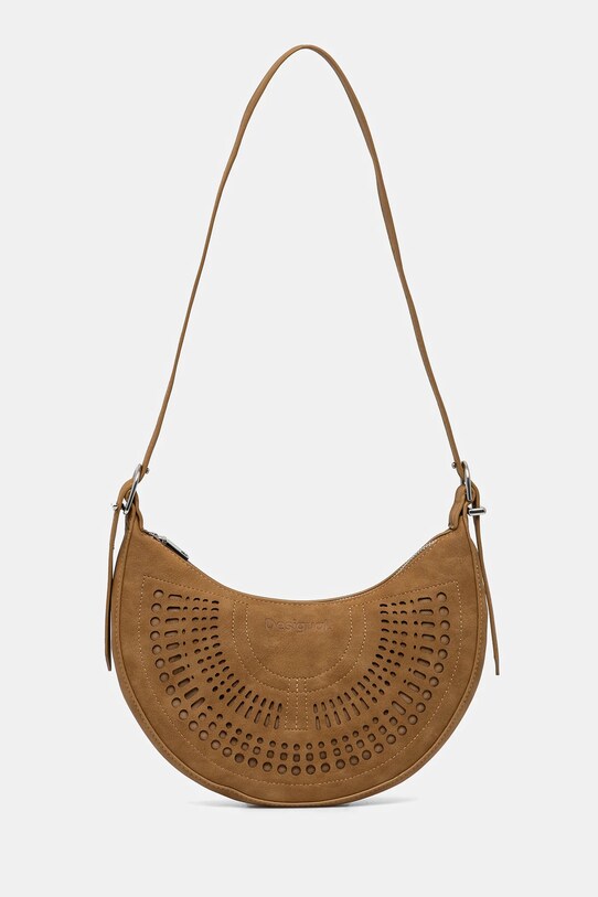 Τσάντα Desigual ORBIS CASCAIS εμπριμέ καφέ 25SAXP09