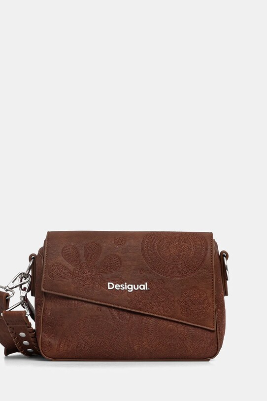 Τσάντα Desigual DEJAVU PHUKET MINI συνθετικό καφέ 25SAXP53
