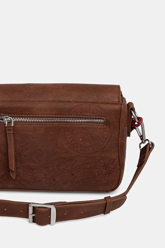 Accesorii Desigual poseta DEJAVU PHUKET MINI 25SAXP53 maro