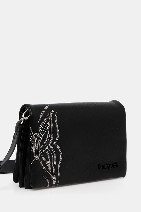 Desigual torebka GOODALL DORTMUND FLAP 25SAXP84 czarny SS25