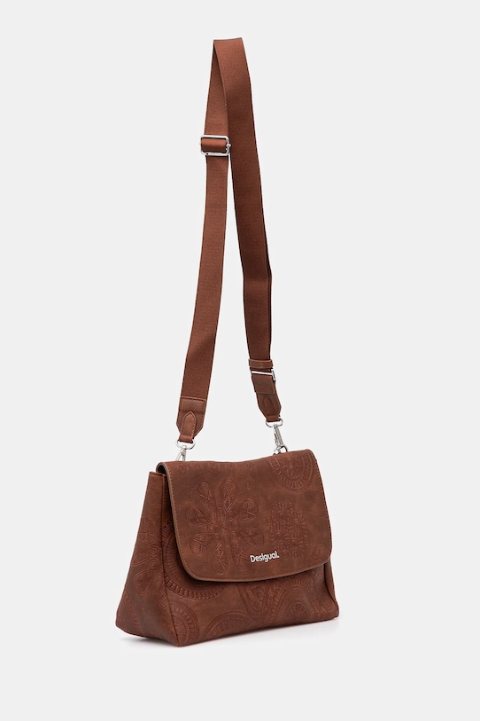Τσάντα Desigual DEJAVU POSADAS 25SAXPA8 καφέ SS25