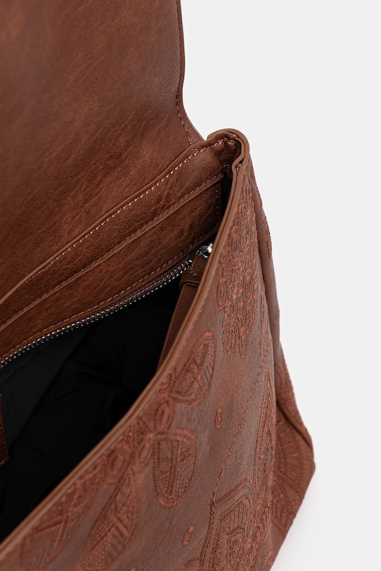 Τσάντα Desigual DEJAVU POSADAS 25SAXPA8 καφέ