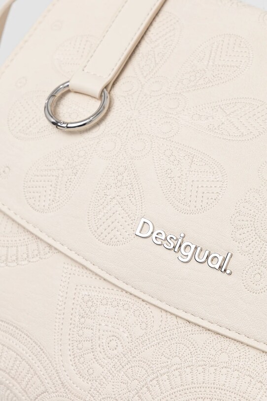 Desigual torebka DEJAVU POSADAS ECRU 25SAXPAA beżowy