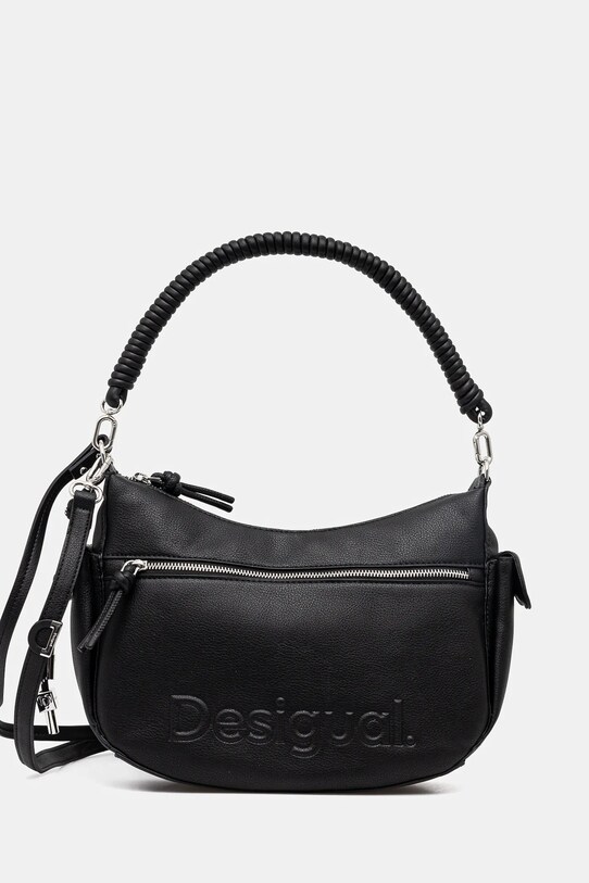 Desigual poseta HALF ASTANA BLACK uni negru 25SAXPBX