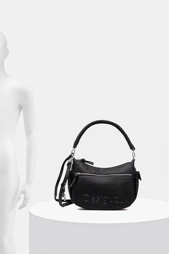 Desigual poseta HALF ASTANA BLACK 25SAXPBX