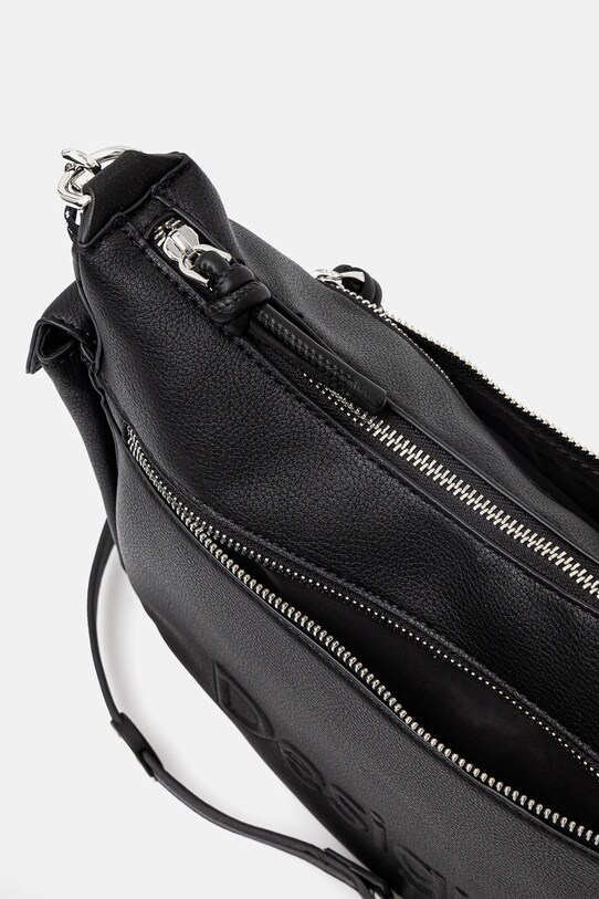 Desigual poseta HALF ASTANA BLACK 25SAXPBX negru