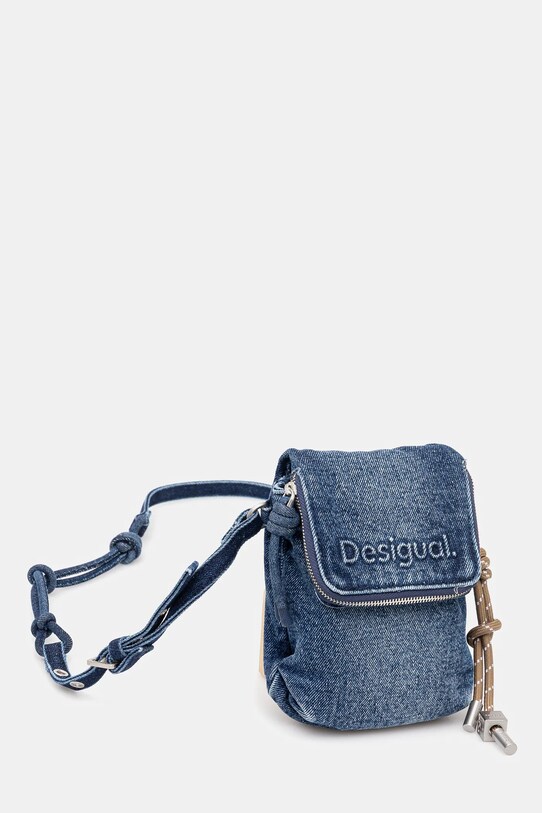 Malá taška Desigual HALF LOG 25SAYD03 modrá SS25