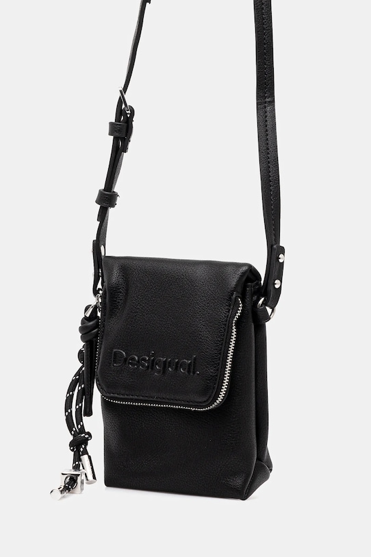 Сумка Desigual HALF PHONE BLACK 25SAYP45 чёрный SS25