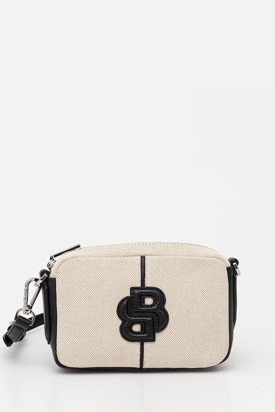 Kabelka BOSS textilný béžová 50541496