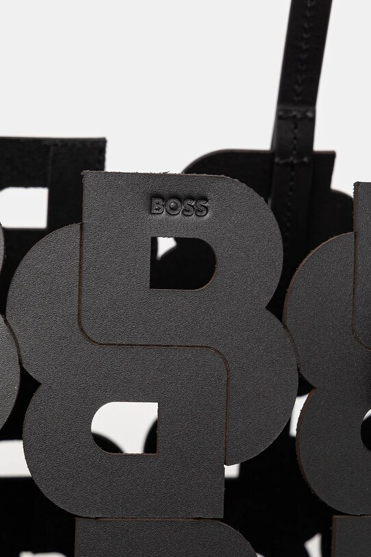 Кожаная сумочка BOSS чёрный 50541981