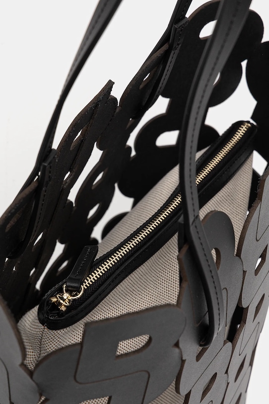 Кожаная сумочка BOSS 50541981 чёрный