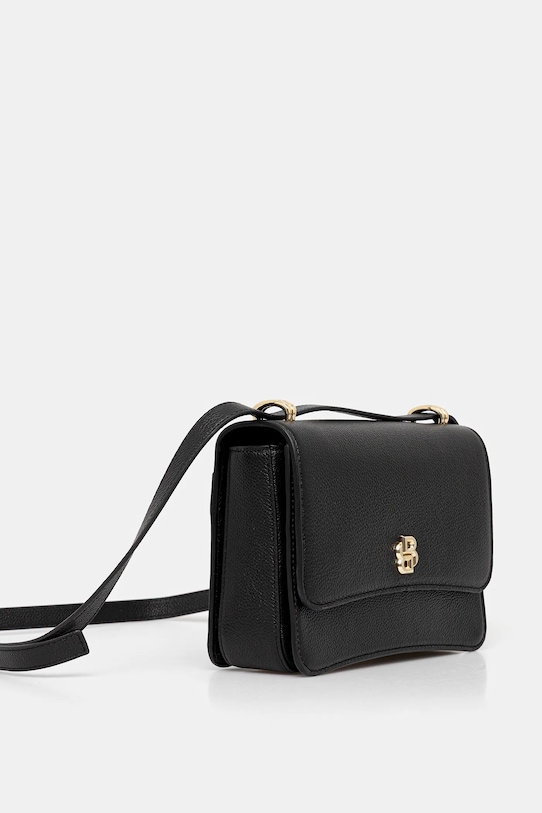 BOSS poseta de piele 50542055 negru SS25