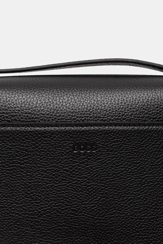 BOSS poseta de piele negru 50542055