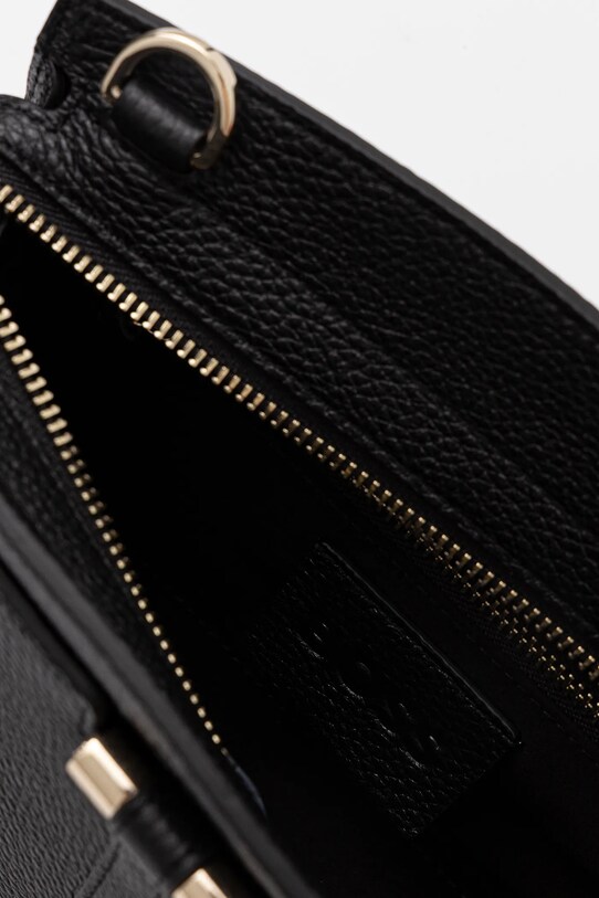 Kožená kabelka BOSS 50542067 čierna