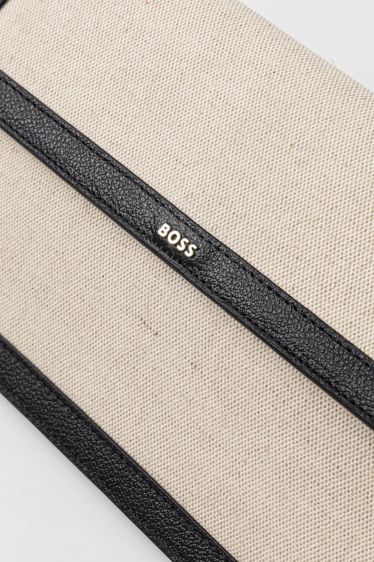 BOSS lapos táska bézs 50542077