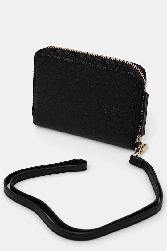 BOSS etui na kartę skórzane 50543476 czarny SS25