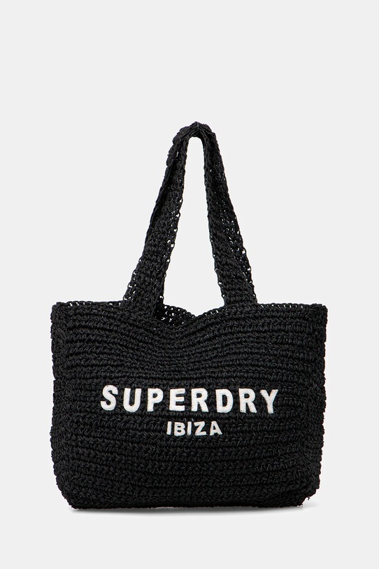 Torba za plažu Superdry bez remena crna W9110401A.AZD