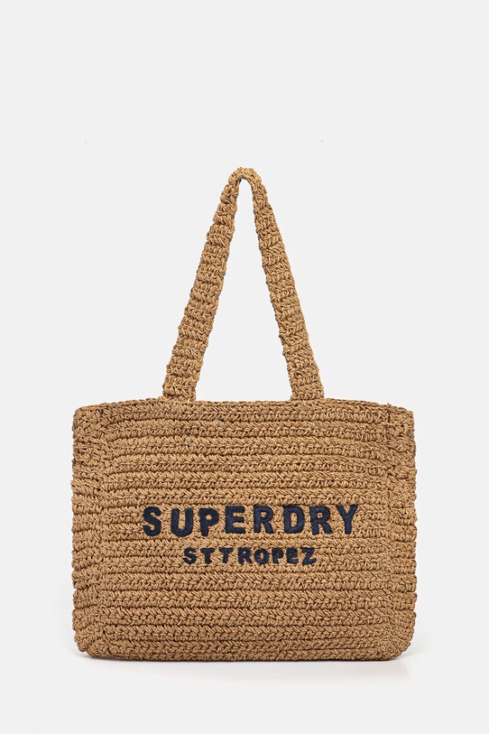 Superdry torebka aplikacja brązowy W9110401A.F4X