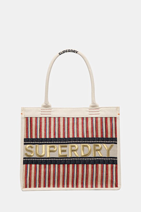 Superdry torebka mieści A4 beżowy W9110411A.F1X