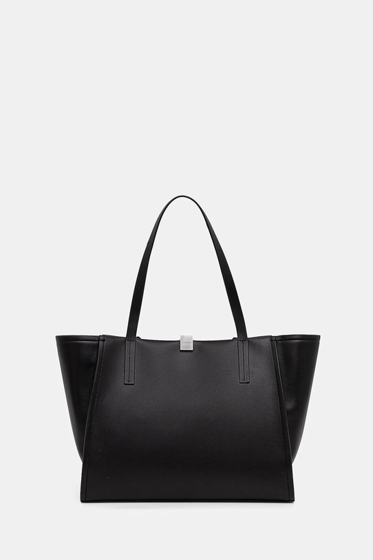 Calvin Klein poseta de piele uni negru K60K612988