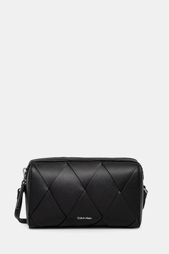 Calvin Klein torebka nie mieści A4 czarny K60K613002