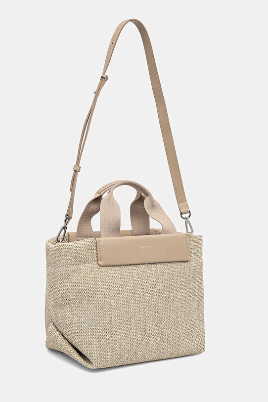 Torba Calvin Klein K60K613026 bež SS25
