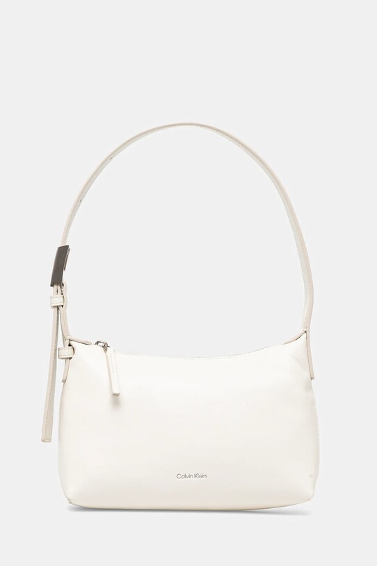 Calvin Klein torebka nie mieści A4 beżowy K60K613027