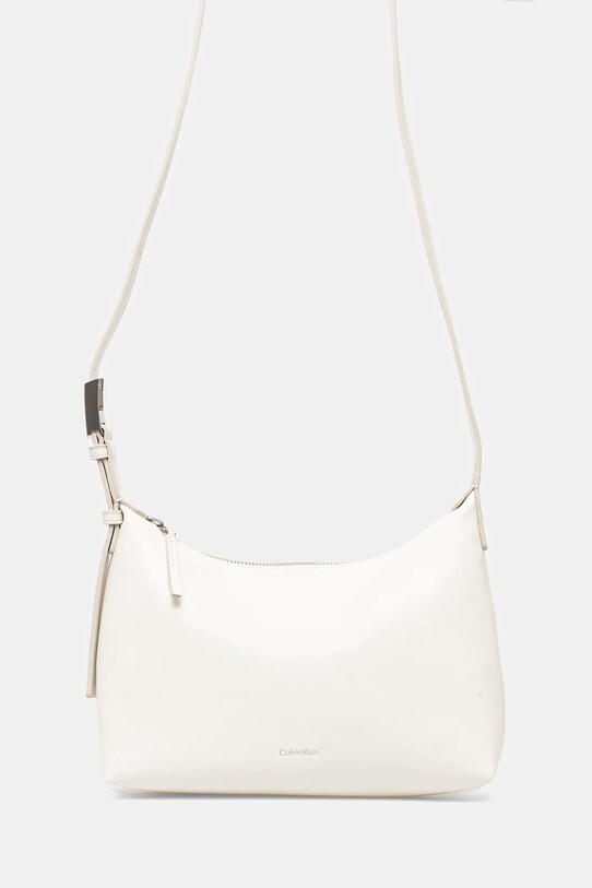 Calvin Klein torebka nie mieści A4 beżowy K60K613028