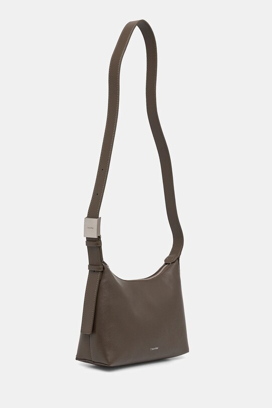 Τσάντα Calvin Klein K60K613028 καφέ SS25