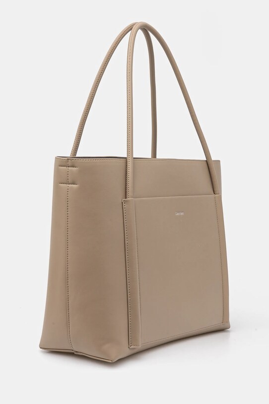 Calvin Klein torebka K60K613109 beżowy SS25