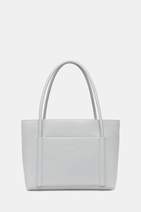 Τσάντα Calvin Klein απομίμηση λείου δέρματος μπλε K60K613110
