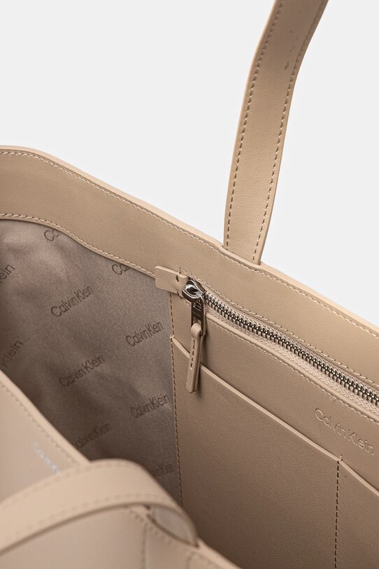 Calvin Klein torebka K60K613166 beżowy