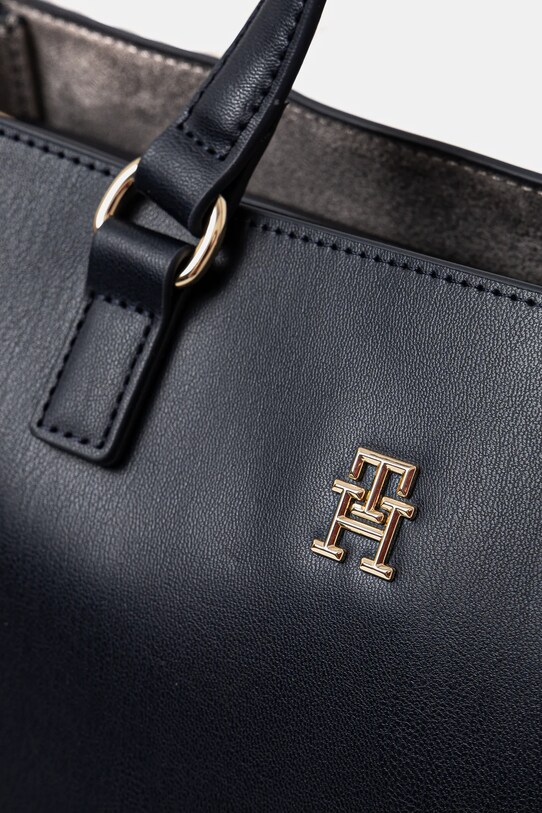 Τσάντα Tommy Hilfiger σκούρο μπλε AW0AW16814
