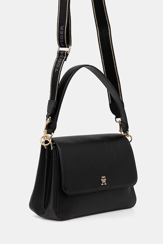 Τσάντα Tommy Hilfiger AW0AW16815 μαύρο SS25