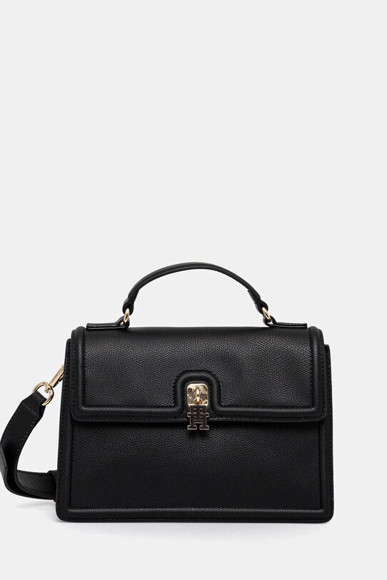 Tommy Hilfiger torebka nie mieści A4 czarny AW0AW17176