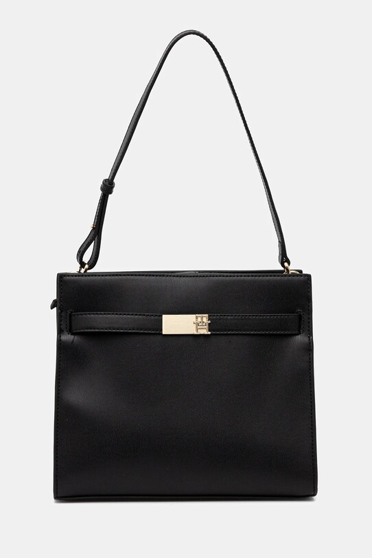 Tommy Hilfiger torebka nie mieści A4 czarny AW0AW17182