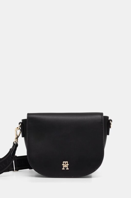 Tommy Hilfiger torebka nie mieści A4 czarny AW0AW17184