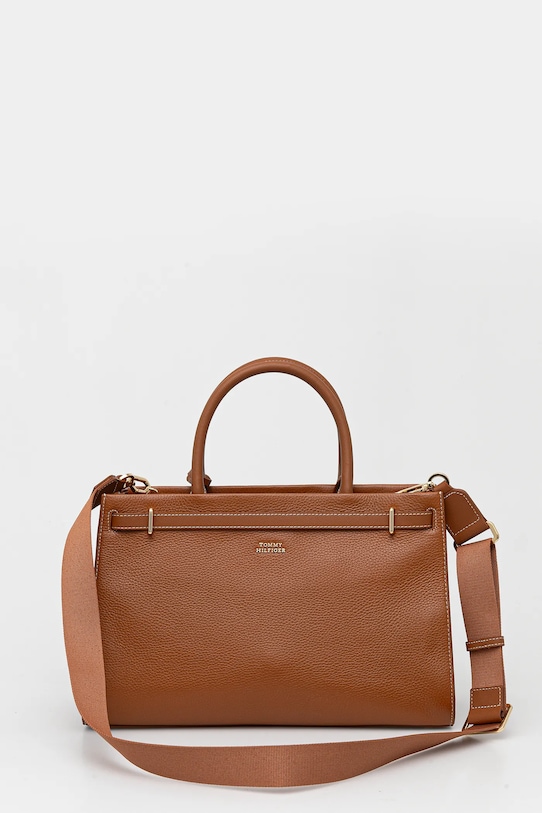 Kiegészítők Tommy Hilfiger kézitáska AW0AW17185 barna