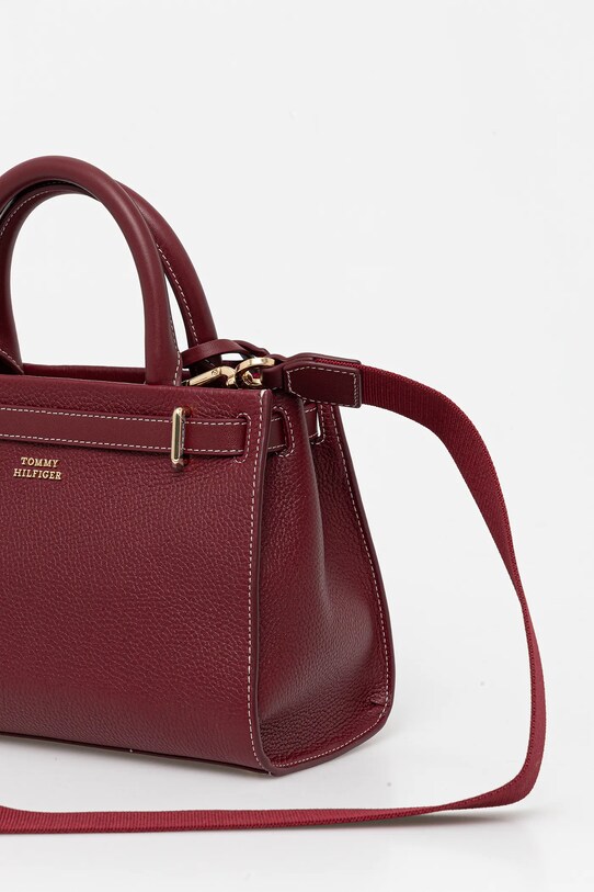 Akcesoria Tommy Hilfiger torebka AW0AW17188 bordowy