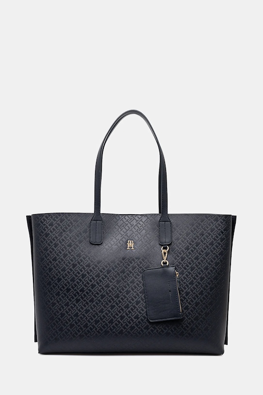 Kabelka Tommy Hilfiger vejde se A4 námořnická modř AW0AW17195