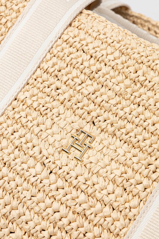 Τσάντα Tommy Hilfiger μπεζ AW0AW17196