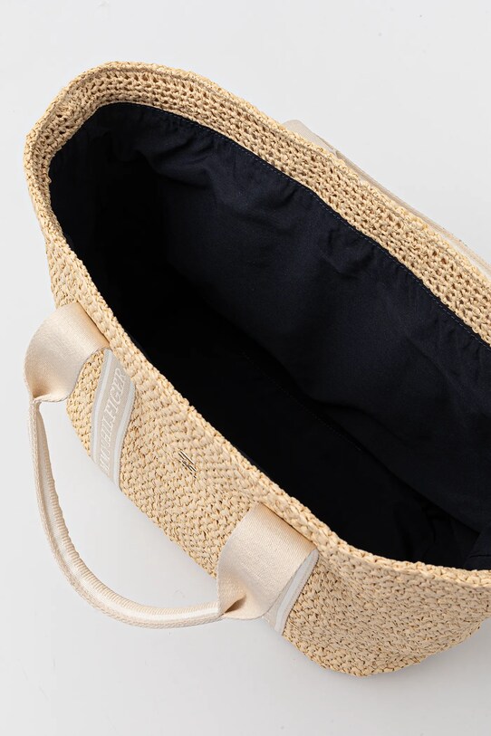 Τσάντα Tommy Hilfiger AW0AW17196 μπεζ